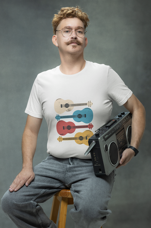 Gitarre vielfarbig
