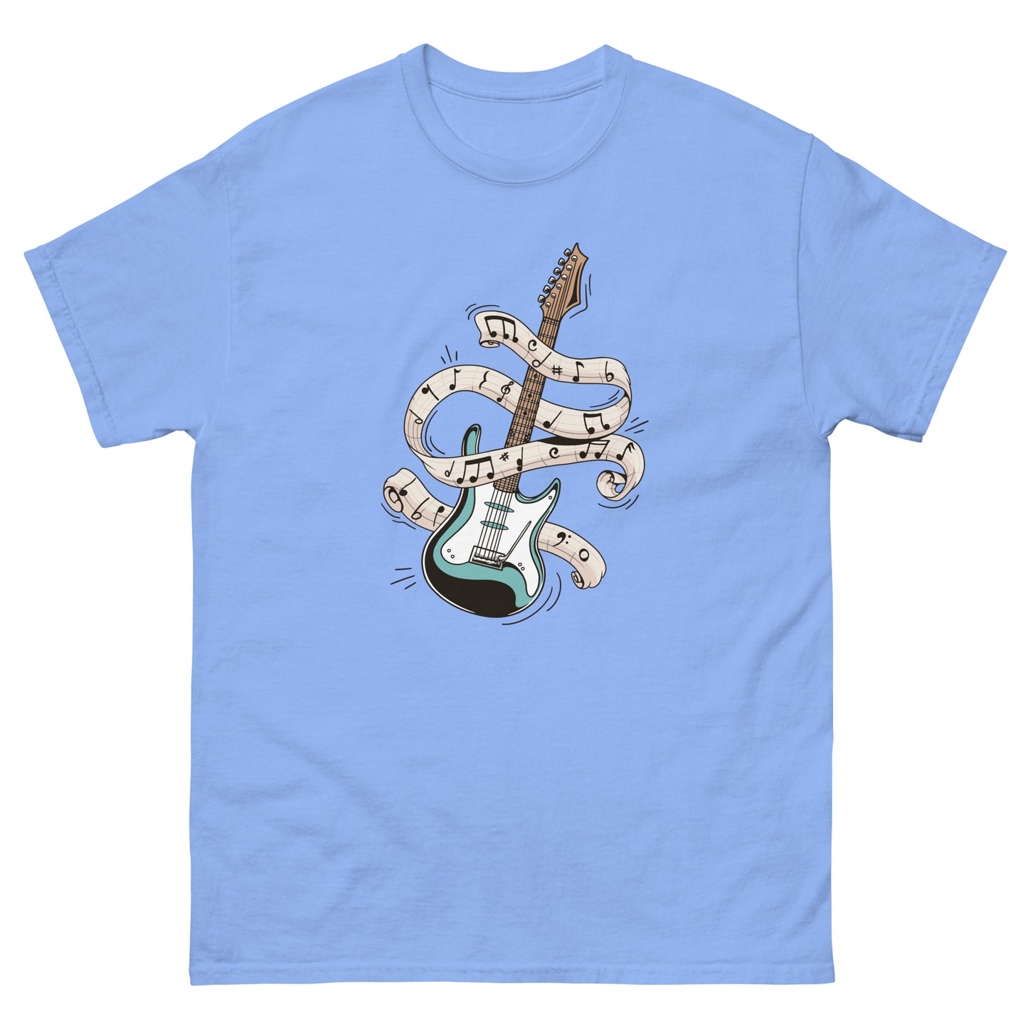 E-Gitarre musikalische Noten