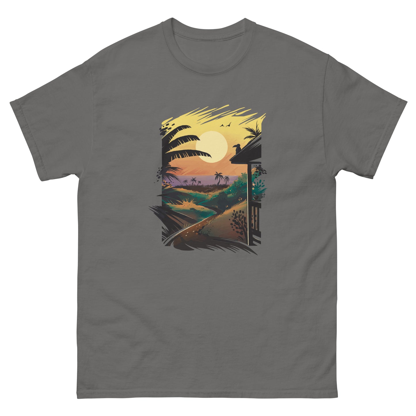 Tropische Strand Landschaft Sonnenuntergang