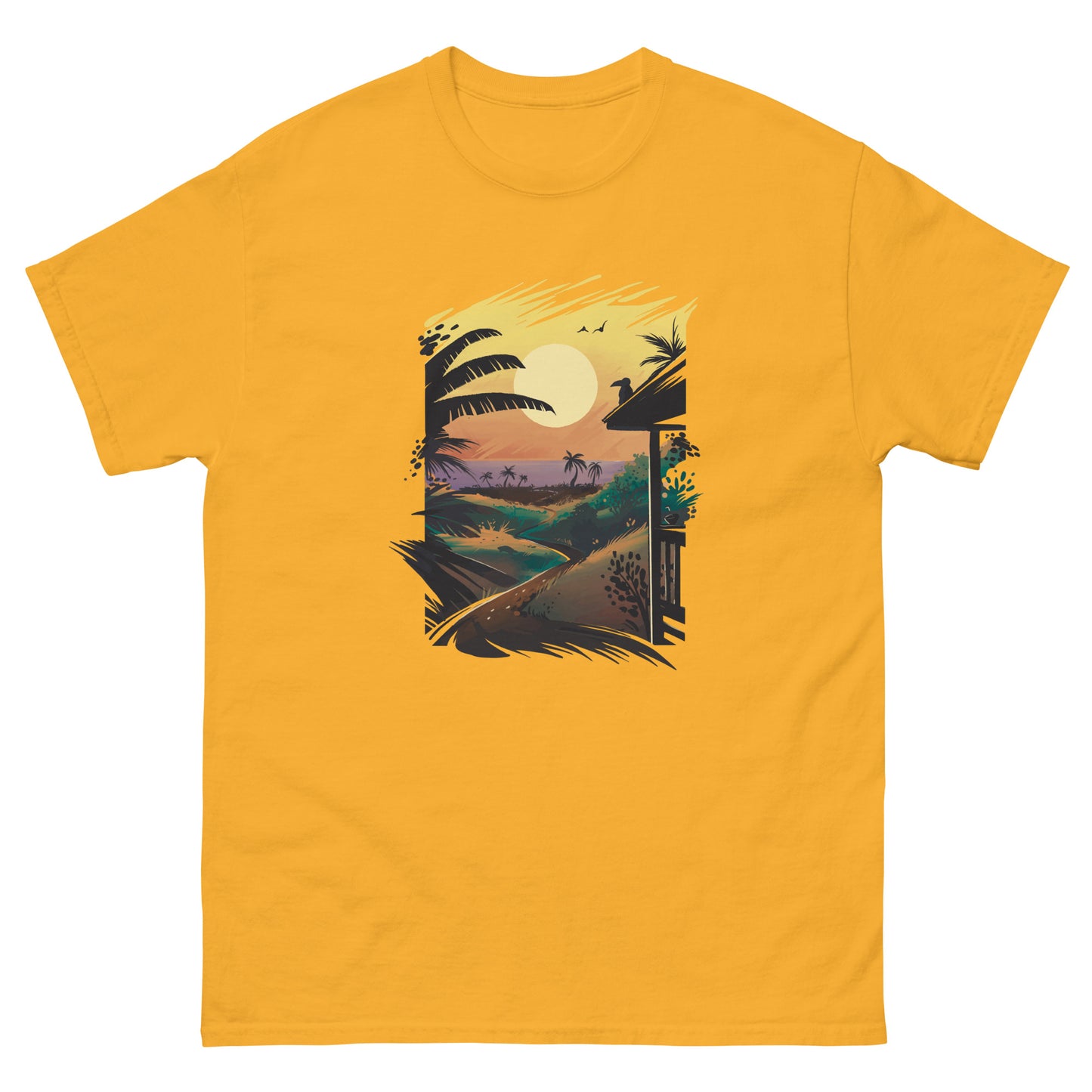 Tropische Strand Landschaft Sonnenuntergang