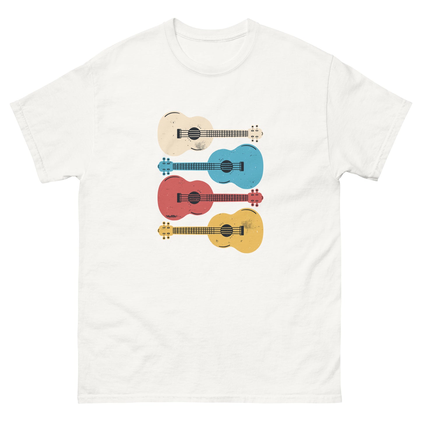 Gitarre vielfarbig